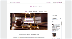 Desktop Screenshot of kilicadvocatuur.nl